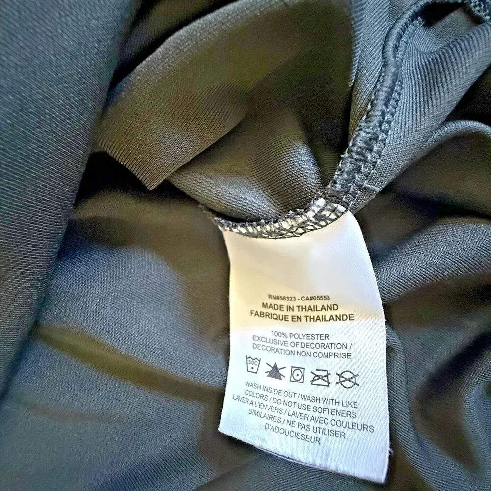 Nike Dri Fit Polo Shirt Mens Large Gray Rare JP Morgan Embroidered Short Sleeve